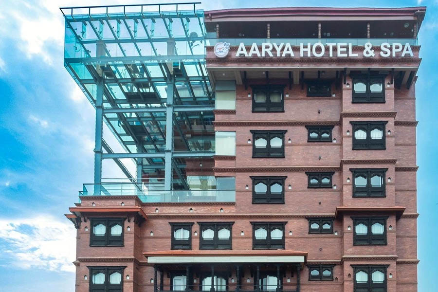 Luxury heritage hotel opens with investment of Rs 2.5 billion; A heritage hotel 'Aarya Hotel and Spa' has come into operation in Thamel, reflecting Nepali art, culture and hospitality.