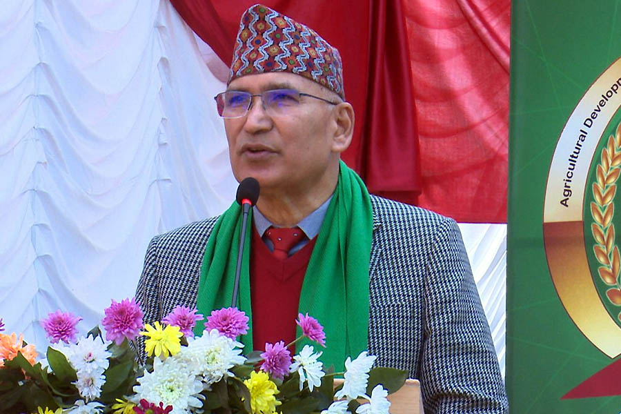 Finance Minister Poudel Highlights Concerns in Credit Investment