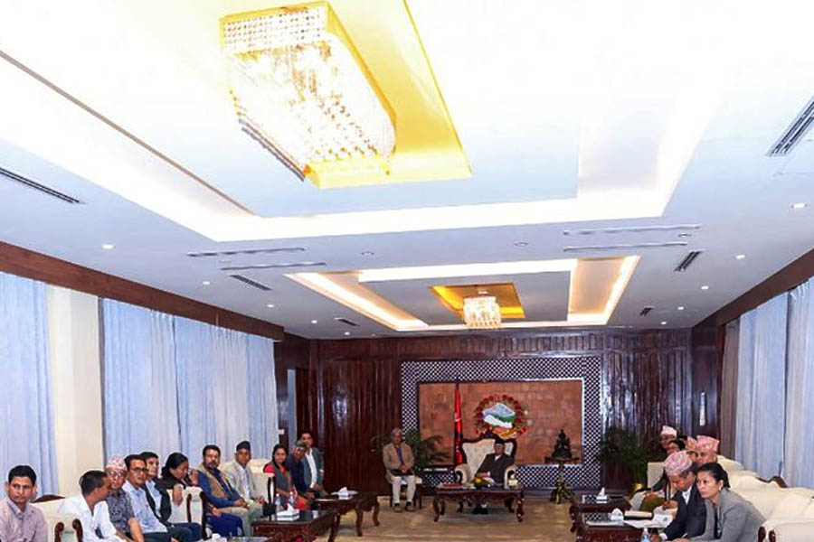 Prime Minister KP Sharma Oli, during a briefing on Dailekh gas exploration and Dhaubadi iron production, directed officials to expedite the production process without delay.