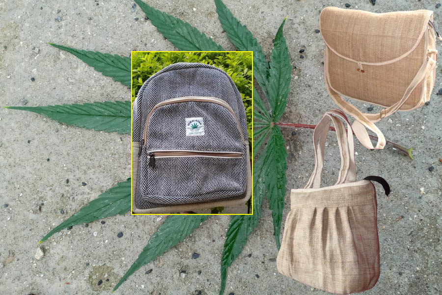 Hemp Tote Bags from Nepal