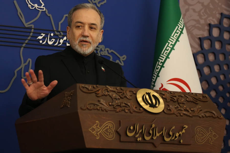 Seyed Abbas Araghchi speaking about global repercussions of Middle East war and warning that the conflict will affect all countries