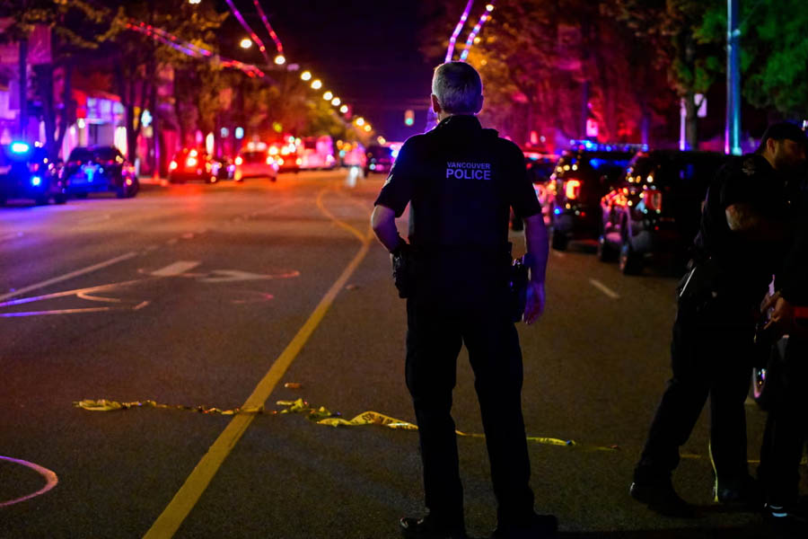 Number of people have been killed after a car drove into a crowd at a street festival in the Canadian city of Vancouver, police say