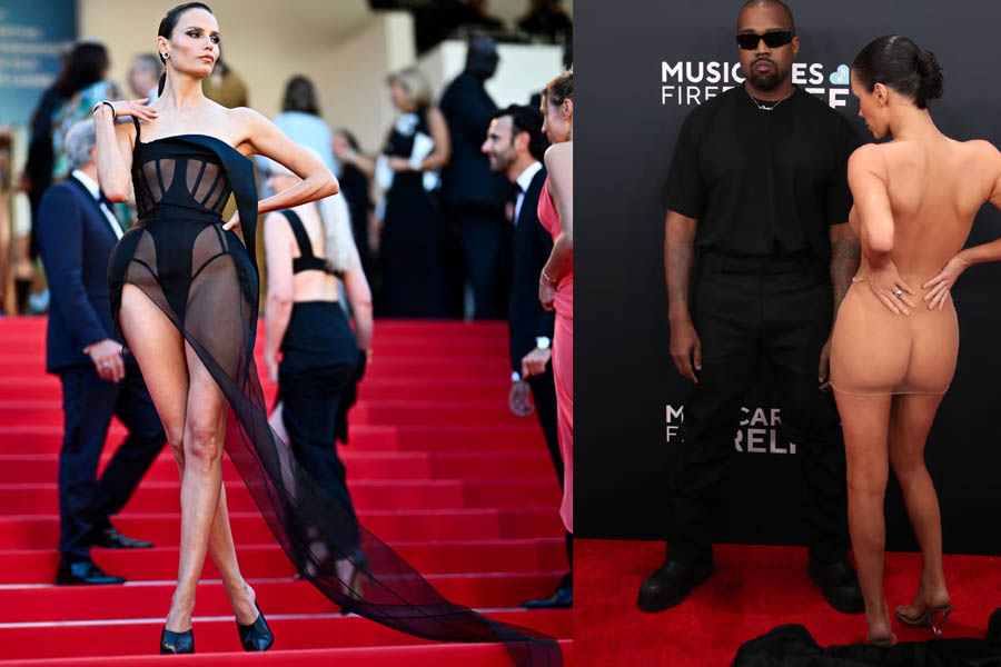 why Cannes is demanding celebrities wear clothes on the red carpet