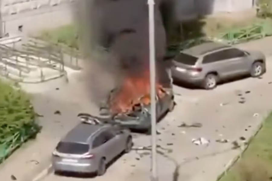 A senior Russian military official was killed in a car explosion near Moscow on Friday