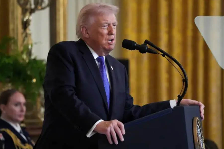 From the White House, President Donald Trump reveals he took the decision to launch war because it was the “last, best chance” to stop the Iranian regime.