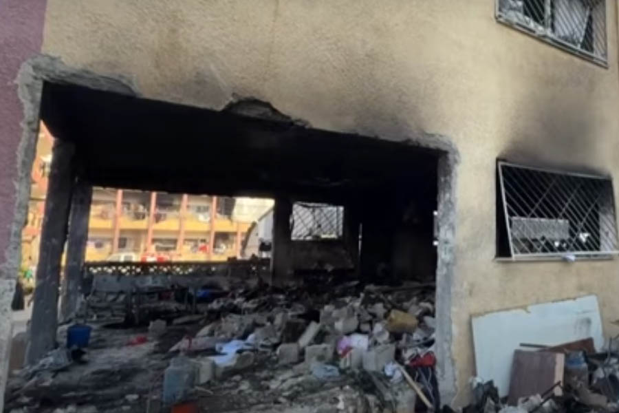 Smoke rises over Gaza as Israeli warships and jets conduct deadly airstrikes ahead of critical ceasefire talks with Hamas, July 2025.