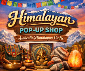 Himalayan Tibetan singing bowls, pashmina changra shawls, authentic Nepalese crafts