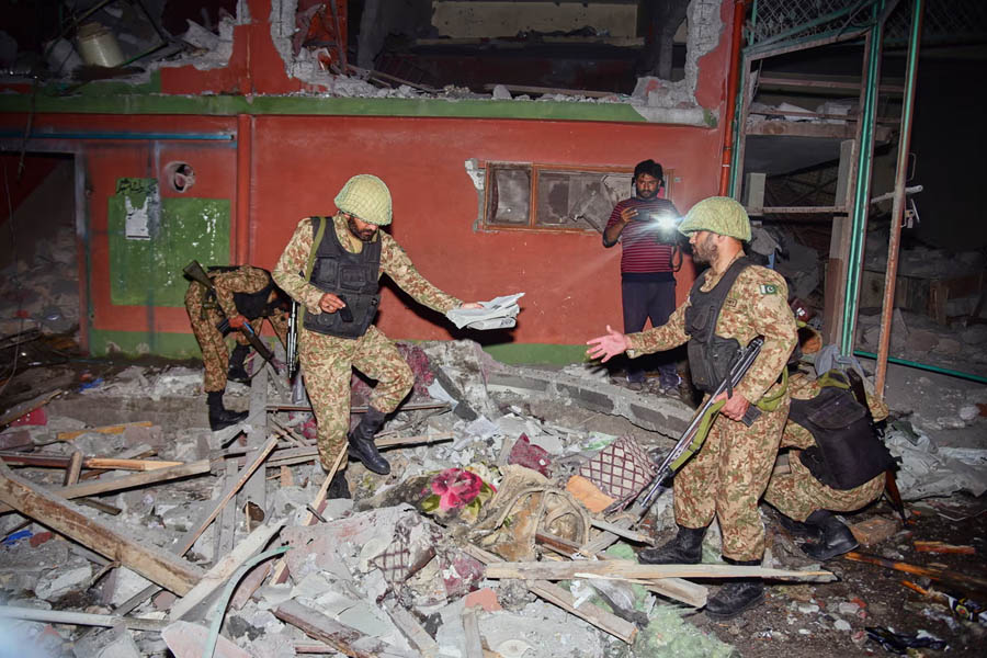 Pakistan decries ‘act of war’ as it retaliates against India missile attack India claimed strikes, which followed attack on Hindu tourists in Kashmir last month