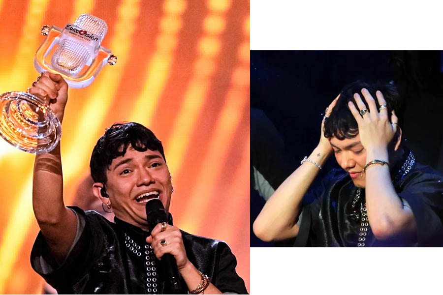 JJ gave Austria its third Eurovision win. JJ put his head in his hands with joy as he is announced winner of Eurovision 2025