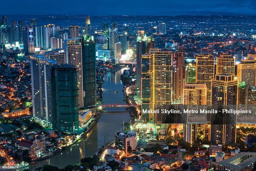 Makati Skyline, Metro Manila - Philippines