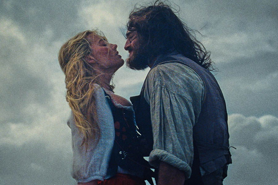 Margot Robbie and Jacob Elordi portraying Catherine and Heathcliff in a scene from Wuthering Heights, the latest adaptation of Emily Brontë’s novel that opened strongly at the global box office.