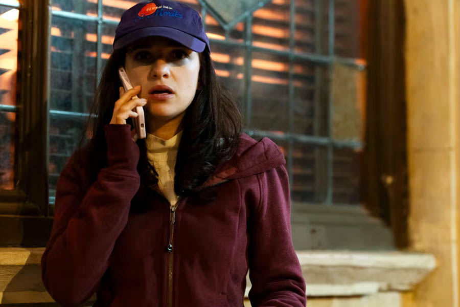 Marisa Abela as Yasmin in Industry.