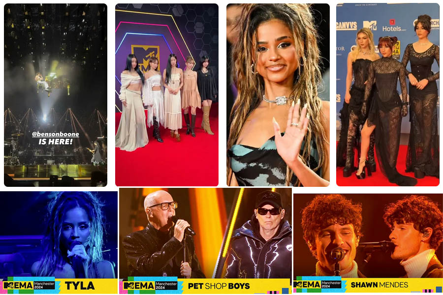 MTV Europe Awards Shine in Manchester!