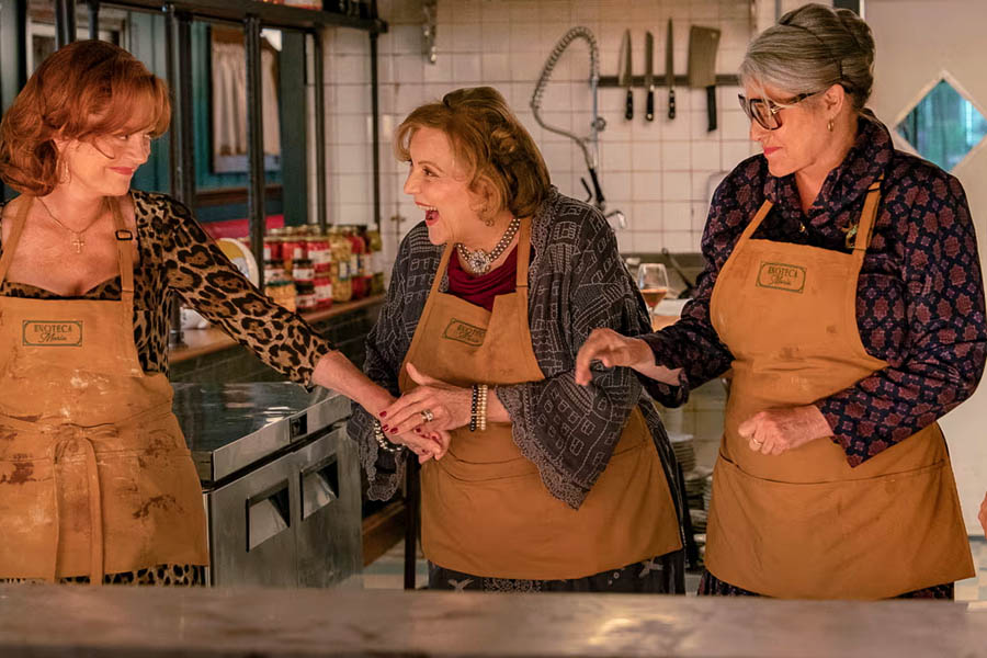 There’s a great deal of warmth both in and out of the kitchen in Netflix’s remarkably charming new food comedy Nonnas