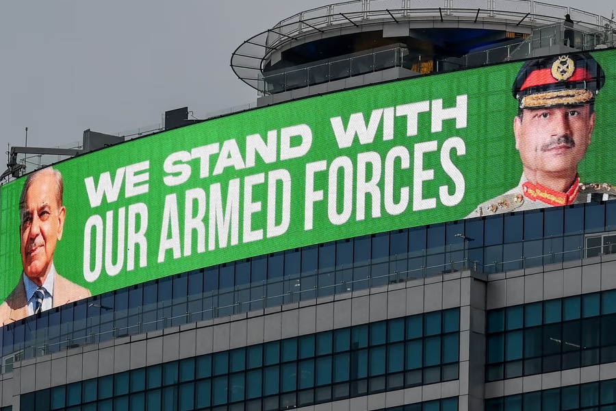 Pakistan launched a retaliatory military operation against India early on Saturday, its military said, targeting multiple bases including a missile storage site in northern India as the nuclear-armed neighbours extended their worst fighting in nearly three decades.