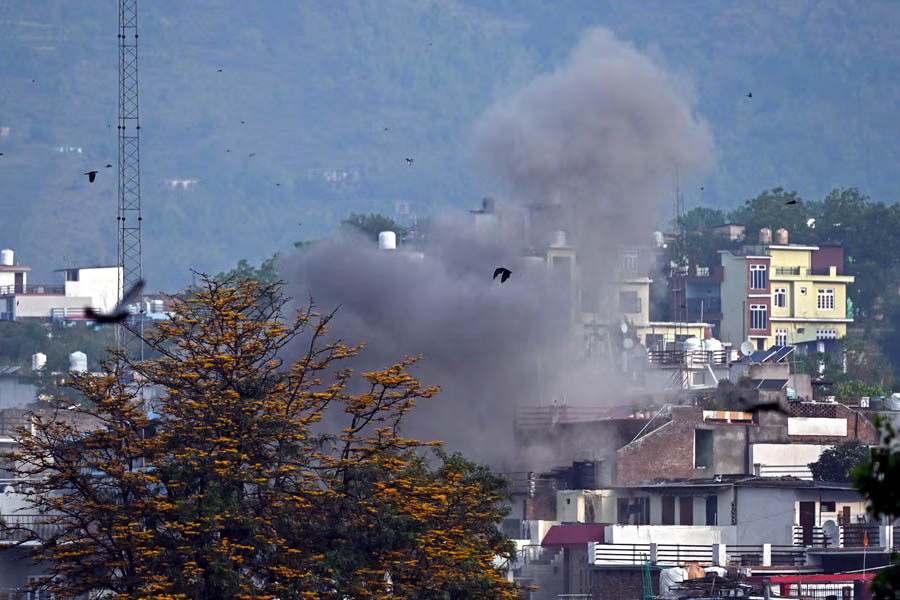 India claimed to have hit nine targets it described as “terrorist infrastructure”.