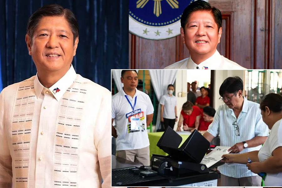 President Ferdinand “Bongbong” Marcos Jr cast his ballot this morning; millions of Filipinos cast their votes May 12, 2025.