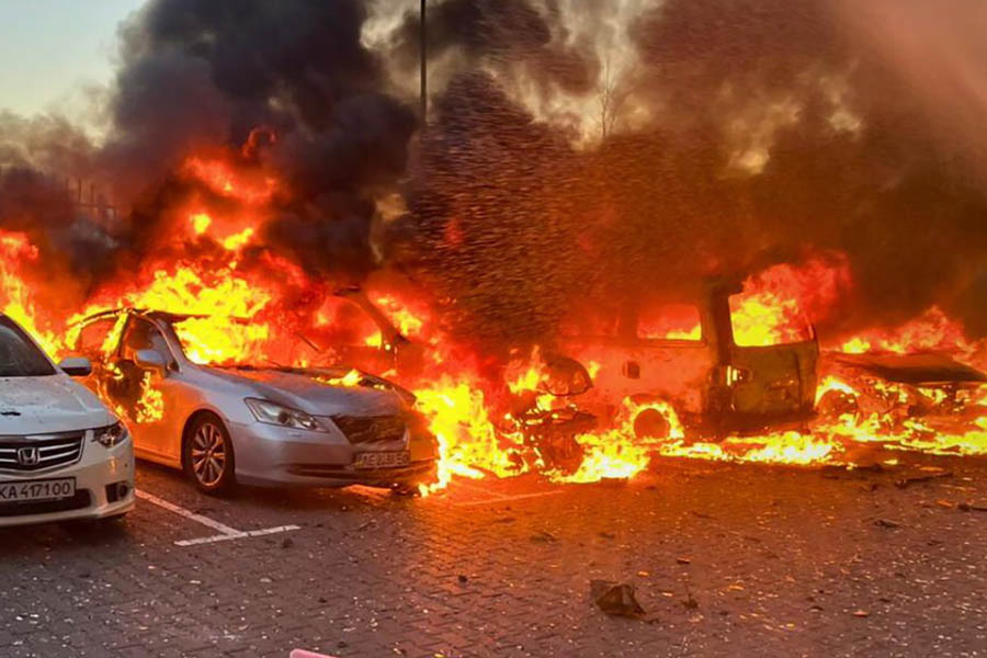 Russia fires over 600 drones and missiles at Ukraine in large-scale Saturday attack, Kyiv says.