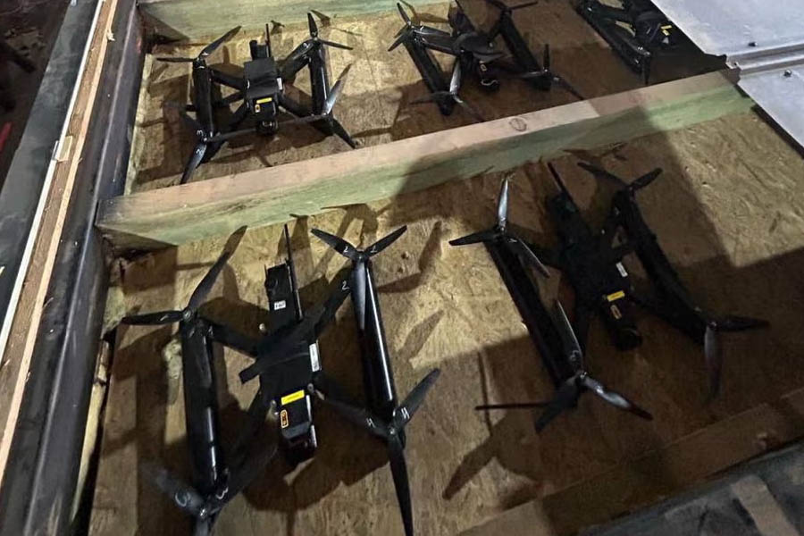 The drones used in the attack on the Siberian airbases.