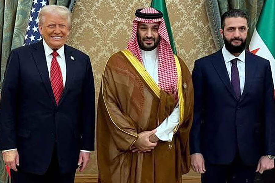 Trump envoy praises new Syrian president for ‘counter-ISIS measures’; Thomas Barrack also stresses temporary lifting of sanctions for first time since 1979 after meeting with Ahmed al-Sharaa