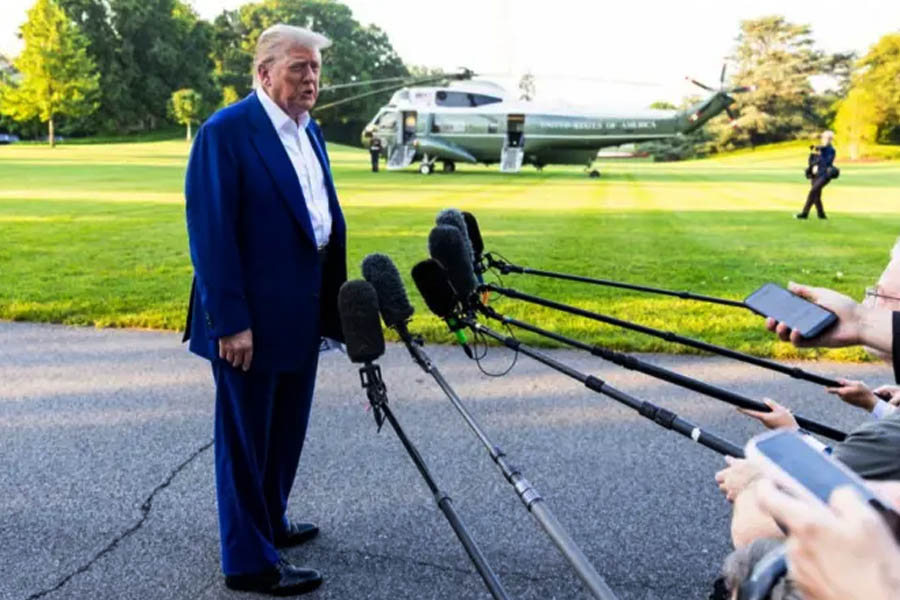 US President Donald Trump urges Israel 