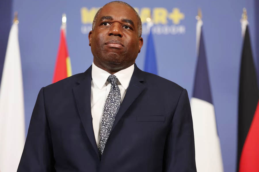 The UK foreign secretary, David Lammy, said on Saturday he was ‘alarmed’ by strikes in Middle East overnight.