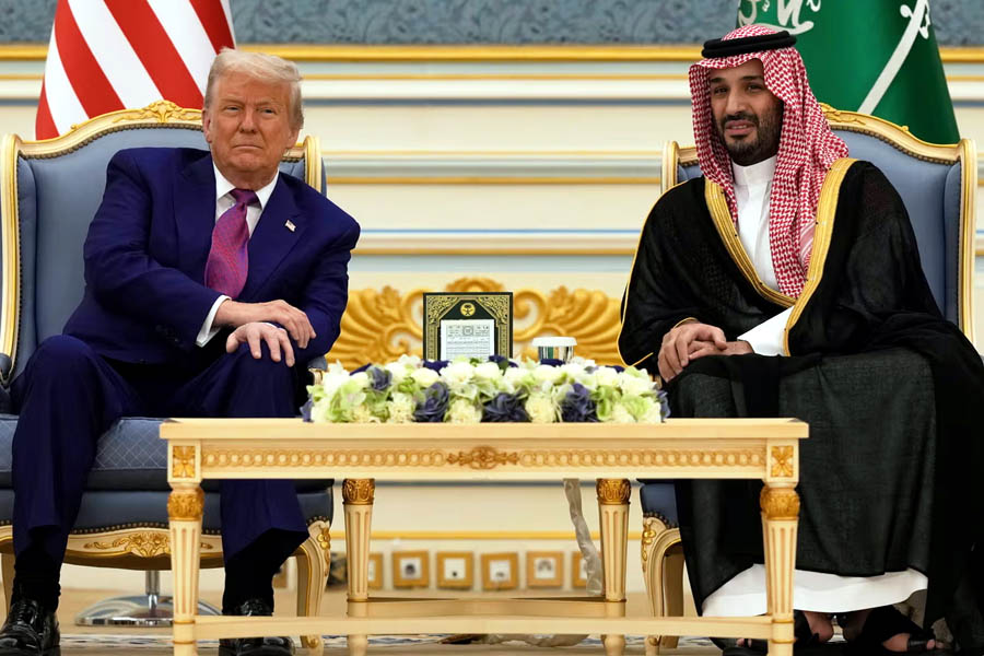 US President Donald Trump and Crown Prince Mohammed bin Salman (MBS) discussed during their meetings.