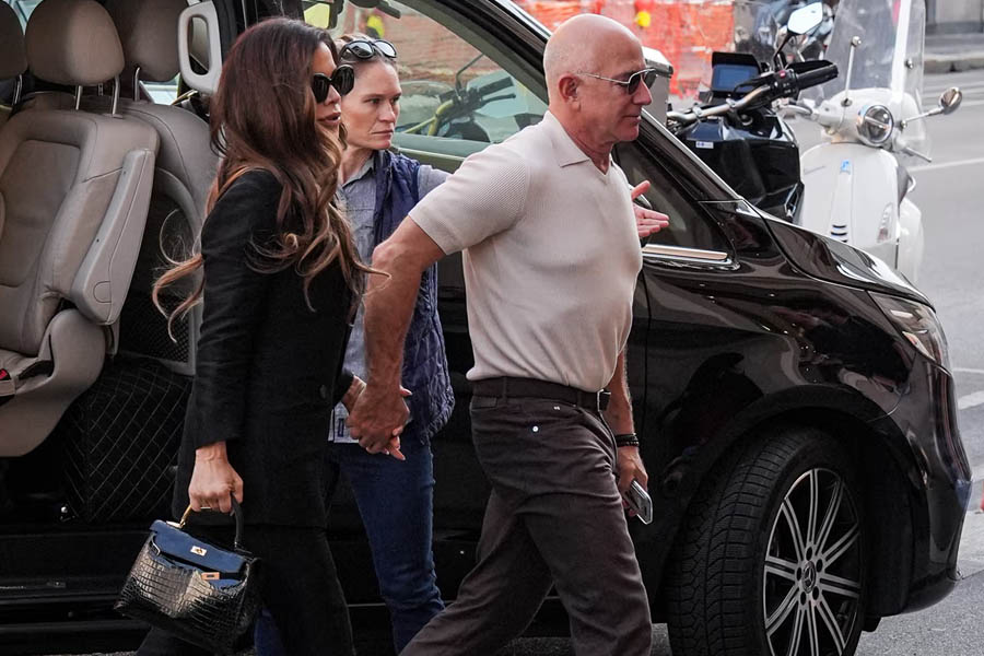 The wedding of Jeff Bezos and Lauren Sánchez, a former TV journalist, is expected to be the biggest held in Venice